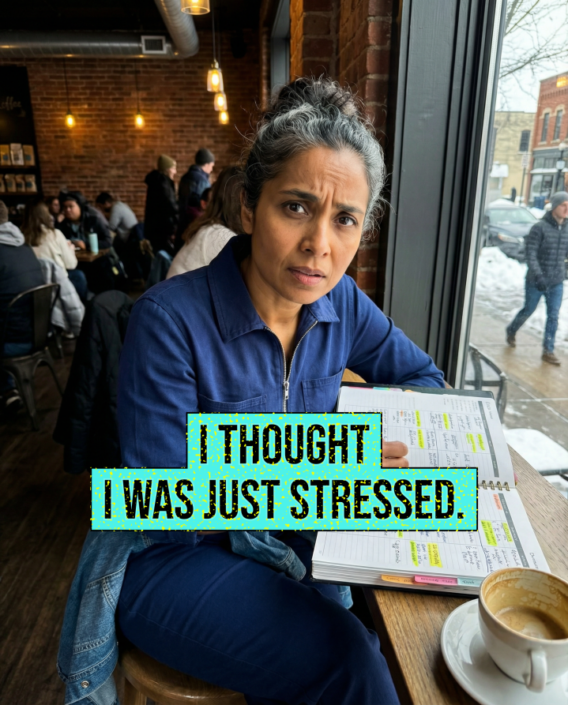 It’s not just stress…